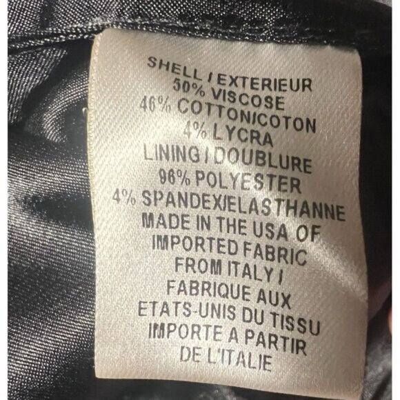 Milly City Lights Black Blouse Top Short Sleeve Shirt Zips Abstract Dot Womens 2 - Picture 12 of 13